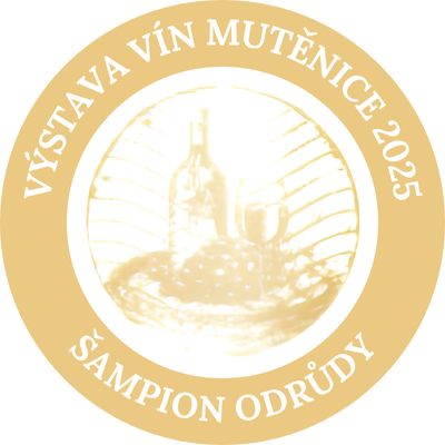 Výstava vín Mutěnice 2025 - vítěz odrůdy medaile